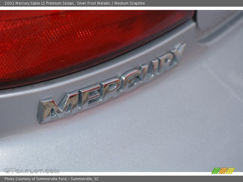 Silver Frost Metallic / Medium Graphite 2001 Mercury Sable LS Premium Sedan