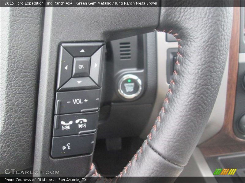 Green Gem Metallic / King Ranch Mesa Brown 2015 Ford Expedition King Ranch 4x4