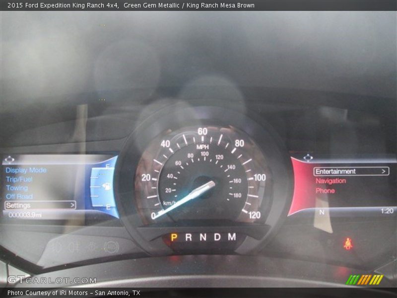 Green Gem Metallic / King Ranch Mesa Brown 2015 Ford Expedition King Ranch 4x4