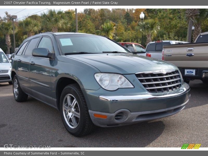 Magnesium Green Pearl / Pastel Slate Gray 2007 Chrysler Pacifica Touring