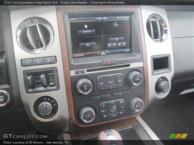 Controls of 2015 Expedition King Ranch 4x4