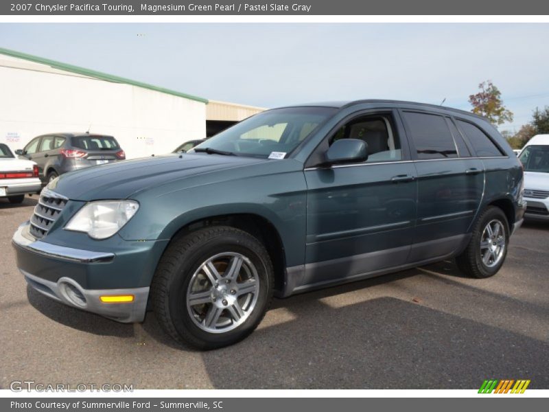 Magnesium Green Pearl / Pastel Slate Gray 2007 Chrysler Pacifica Touring