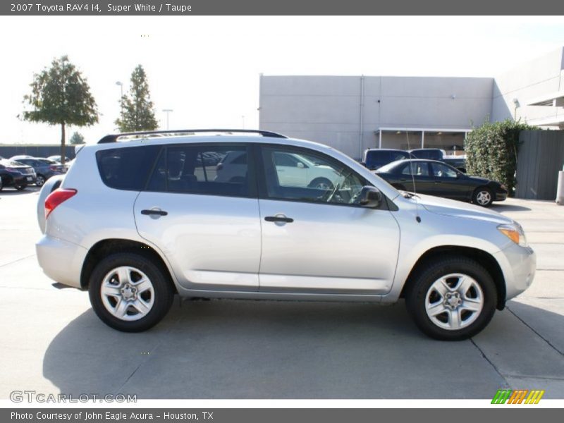 Super White / Taupe 2007 Toyota RAV4 I4