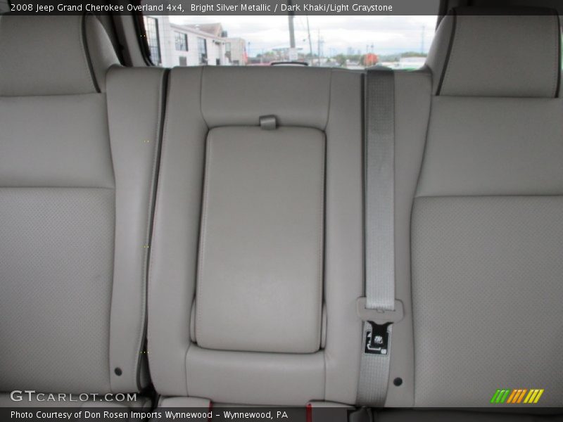 Bright Silver Metallic / Dark Khaki/Light Graystone 2008 Jeep Grand Cherokee Overland 4x4
