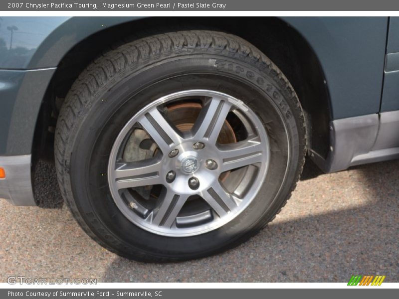 Magnesium Green Pearl / Pastel Slate Gray 2007 Chrysler Pacifica Touring