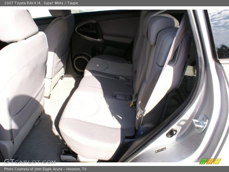Super White / Taupe 2007 Toyota RAV4 I4