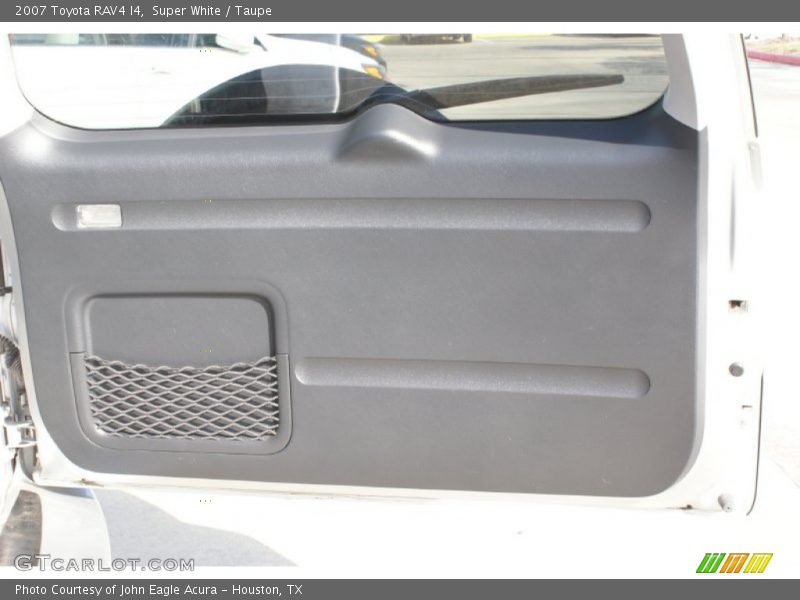 Super White / Taupe 2007 Toyota RAV4 I4