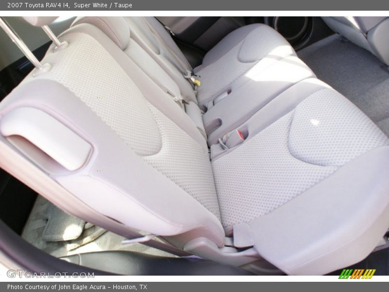 Super White / Taupe 2007 Toyota RAV4 I4
