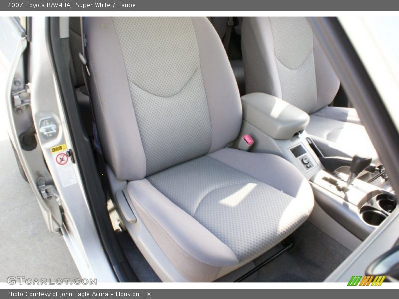 Super White / Taupe 2007 Toyota RAV4 I4