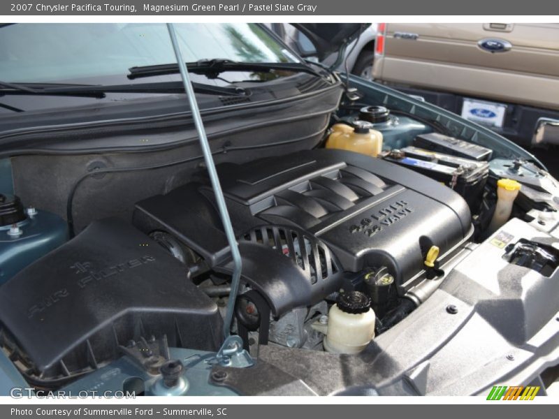 Magnesium Green Pearl / Pastel Slate Gray 2007 Chrysler Pacifica Touring