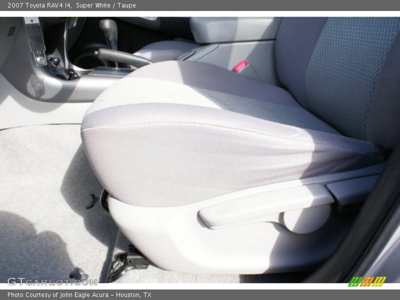 Super White / Taupe 2007 Toyota RAV4 I4