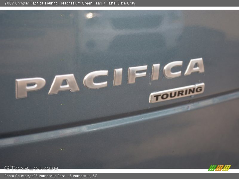 Magnesium Green Pearl / Pastel Slate Gray 2007 Chrysler Pacifica Touring