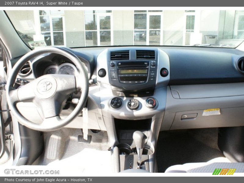 Super White / Taupe 2007 Toyota RAV4 I4