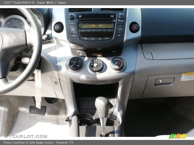 Super White / Taupe 2007 Toyota RAV4 I4