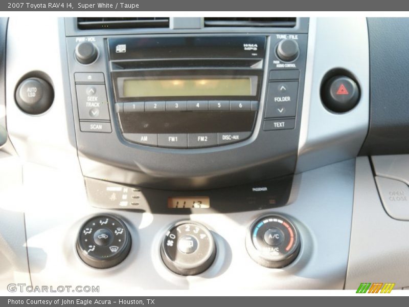 Super White / Taupe 2007 Toyota RAV4 I4