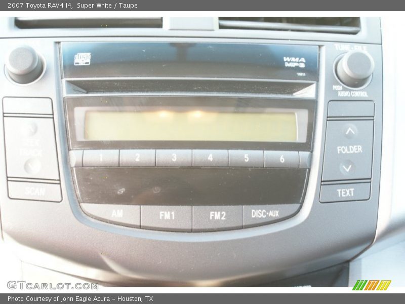 Super White / Taupe 2007 Toyota RAV4 I4