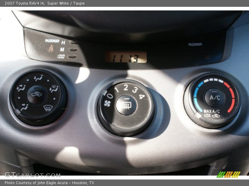 Super White / Taupe 2007 Toyota RAV4 I4