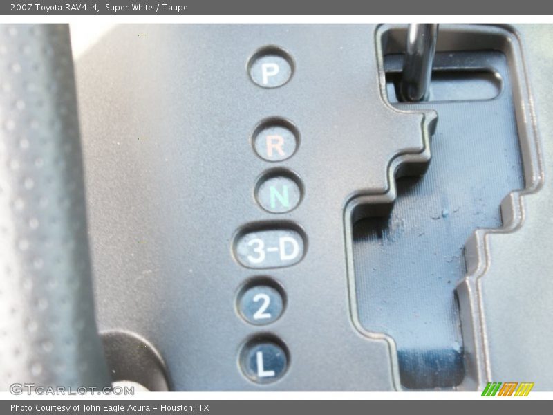 Super White / Taupe 2007 Toyota RAV4 I4