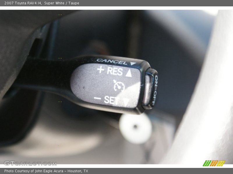 Super White / Taupe 2007 Toyota RAV4 I4