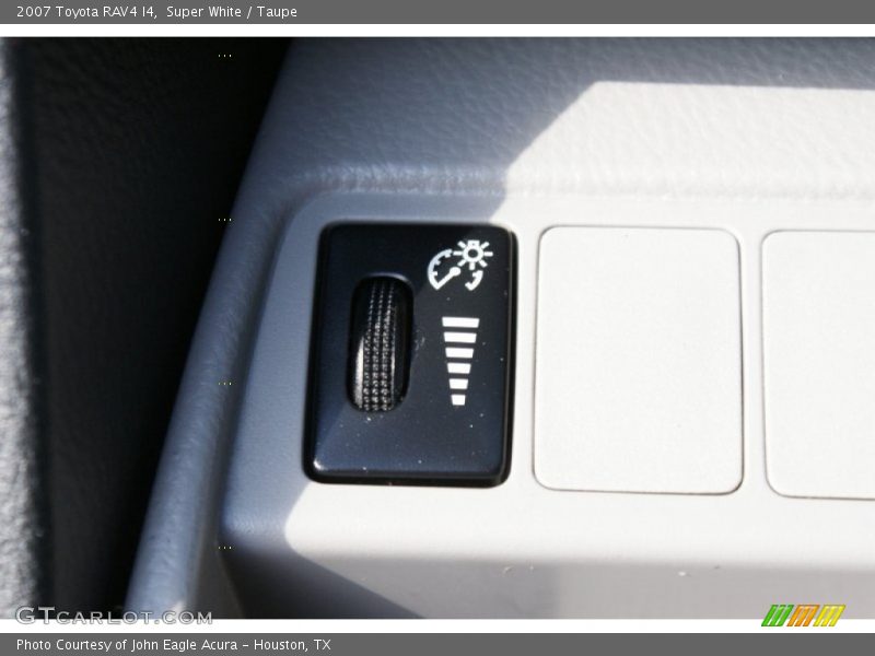 Super White / Taupe 2007 Toyota RAV4 I4