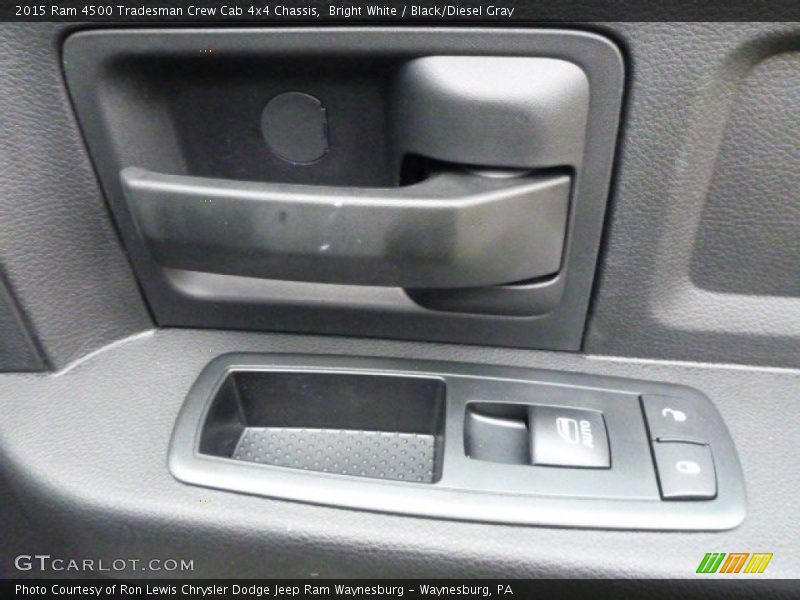 Bright White / Black/Diesel Gray 2015 Ram 4500 Tradesman Crew Cab 4x4 Chassis