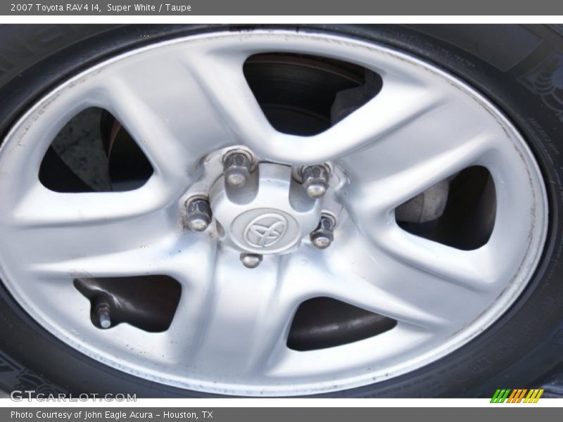 Super White / Taupe 2007 Toyota RAV4 I4