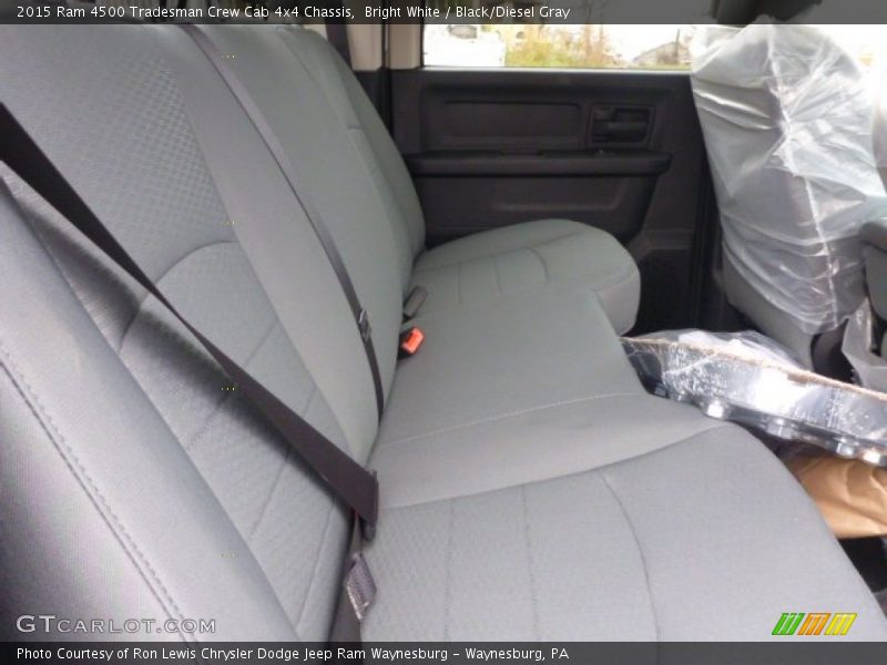 Bright White / Black/Diesel Gray 2015 Ram 4500 Tradesman Crew Cab 4x4 Chassis
