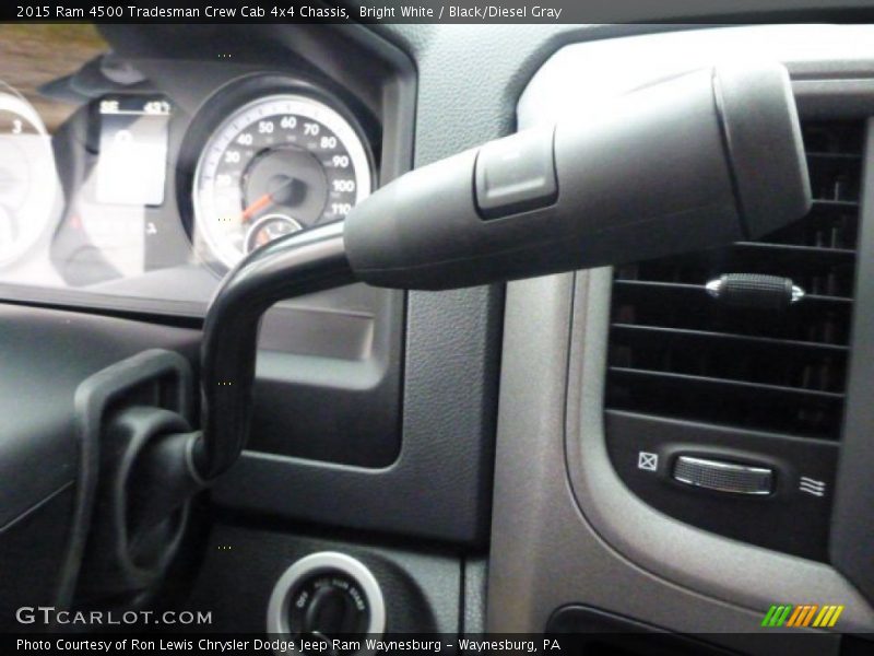 Bright White / Black/Diesel Gray 2015 Ram 4500 Tradesman Crew Cab 4x4 Chassis