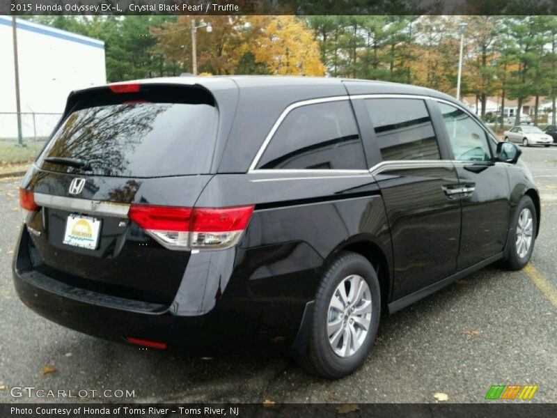 Crystal Black Pearl / Truffle 2015 Honda Odyssey EX-L