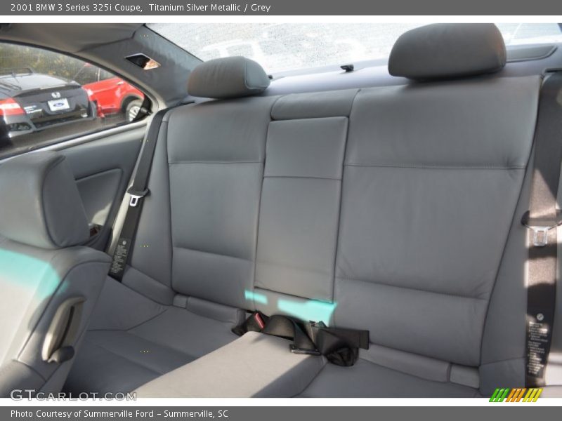 Titanium Silver Metallic / Grey 2001 BMW 3 Series 325i Coupe