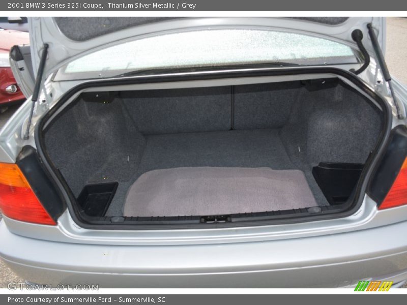 Titanium Silver Metallic / Grey 2001 BMW 3 Series 325i Coupe