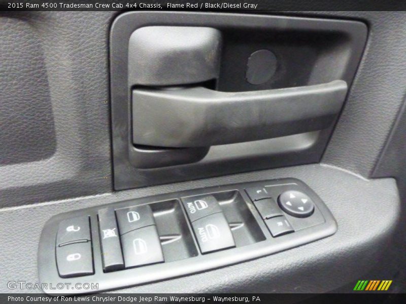 Controls of 2015 4500 Tradesman Crew Cab 4x4 Chassis