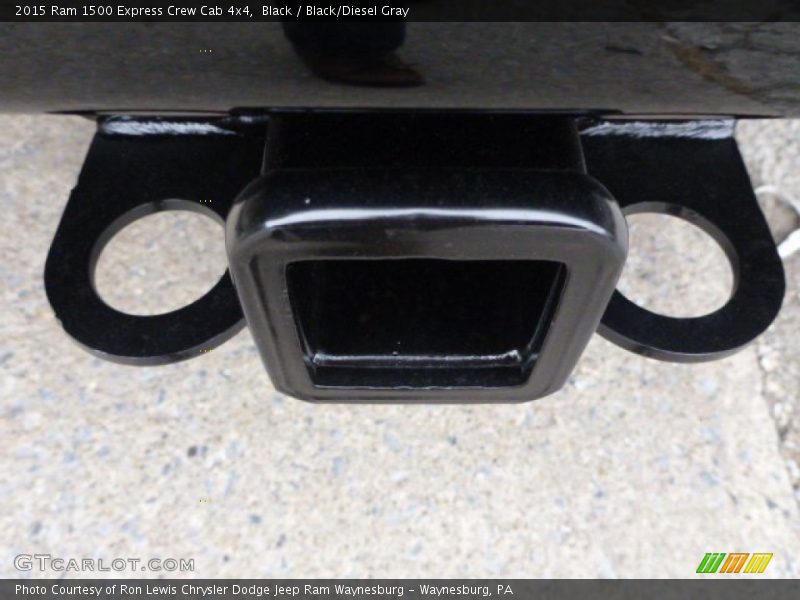Black / Black/Diesel Gray 2015 Ram 1500 Express Crew Cab 4x4
