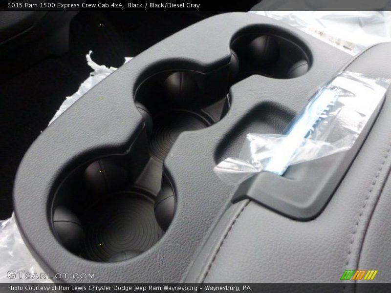 Black / Black/Diesel Gray 2015 Ram 1500 Express Crew Cab 4x4