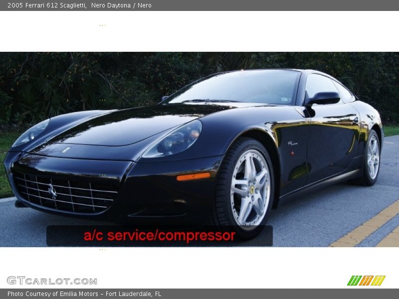 Nero Daytona / Nero 2005 Ferrari 612 Scaglietti