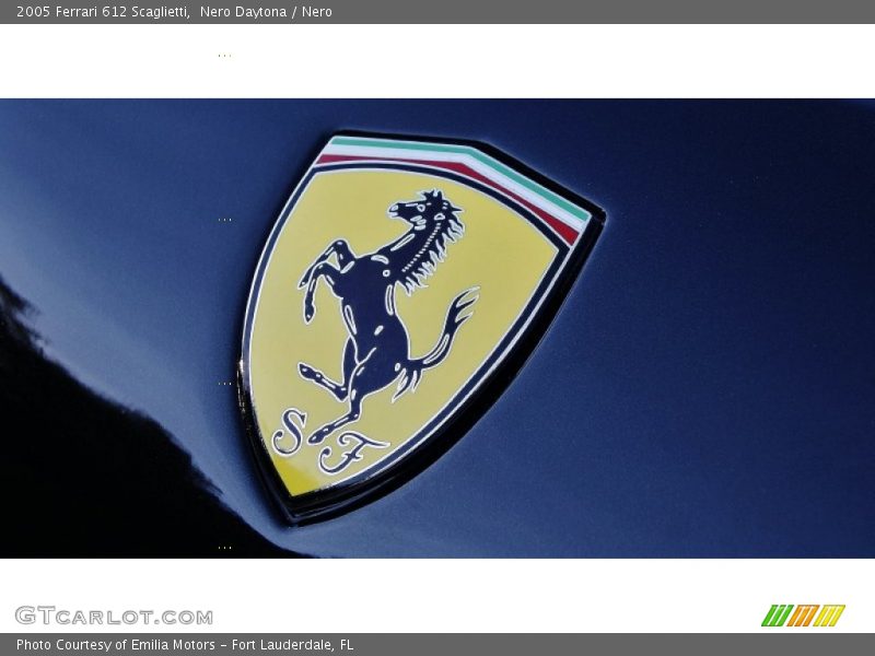 Nero Daytona / Nero 2005 Ferrari 612 Scaglietti