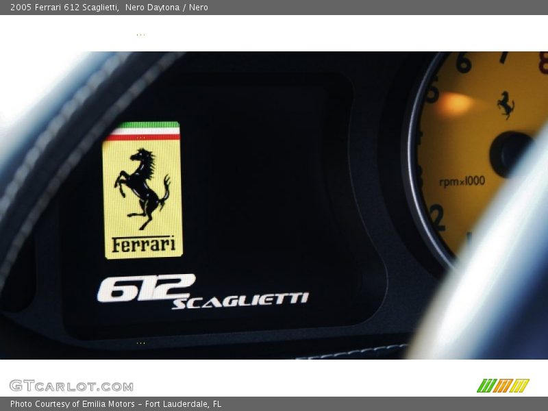 Nero Daytona / Nero 2005 Ferrari 612 Scaglietti