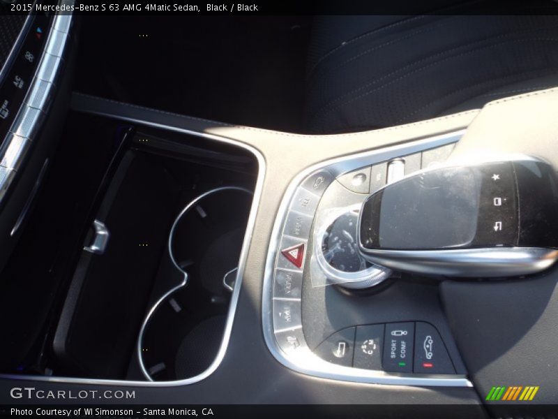 Black / Black 2015 Mercedes-Benz S 63 AMG 4Matic Sedan