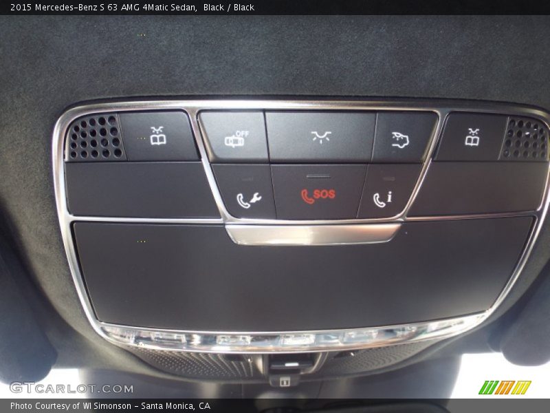 Black / Black 2015 Mercedes-Benz S 63 AMG 4Matic Sedan