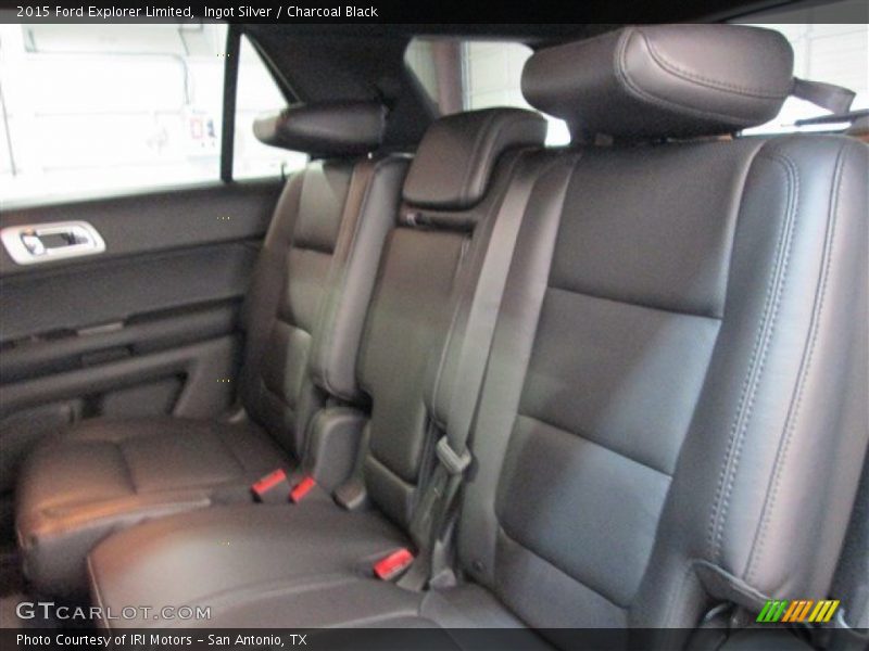 Ingot Silver / Charcoal Black 2015 Ford Explorer Limited