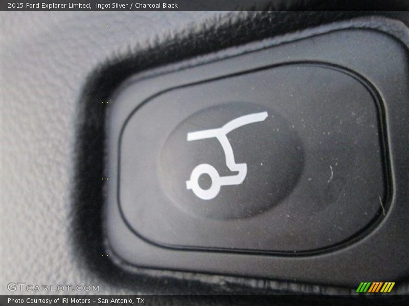 Ingot Silver / Charcoal Black 2015 Ford Explorer Limited