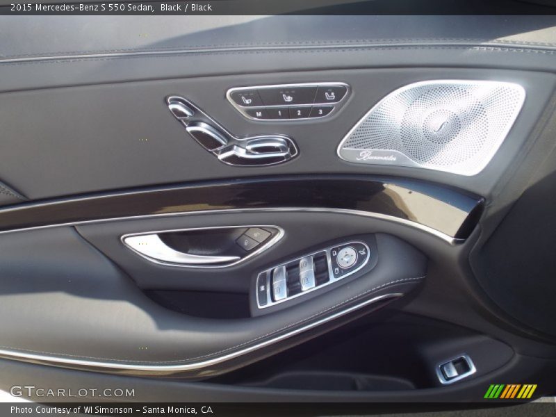 Black / Black 2015 Mercedes-Benz S 550 Sedan