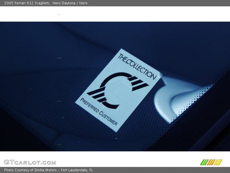 Nero Daytona / Nero 2005 Ferrari 612 Scaglietti