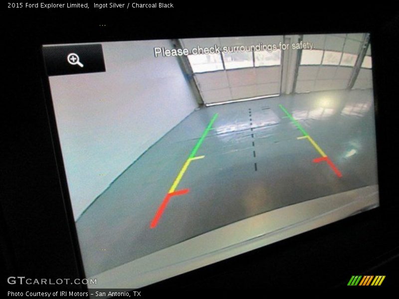 Ingot Silver / Charcoal Black 2015 Ford Explorer Limited