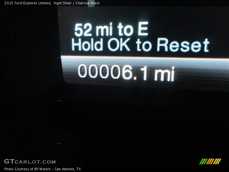 Ingot Silver / Charcoal Black 2015 Ford Explorer Limited