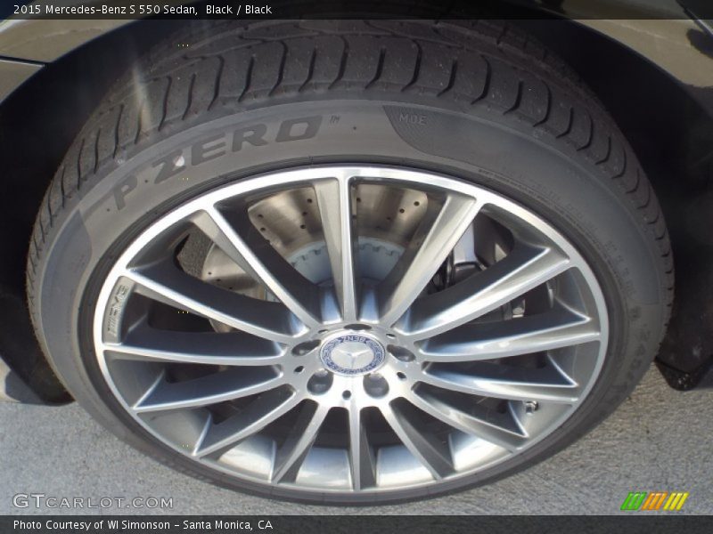 Black / Black 2015 Mercedes-Benz S 550 Sedan
