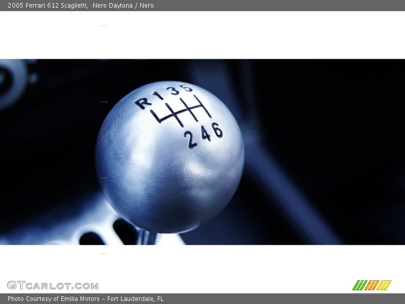 Nero Daytona / Nero 2005 Ferrari 612 Scaglietti