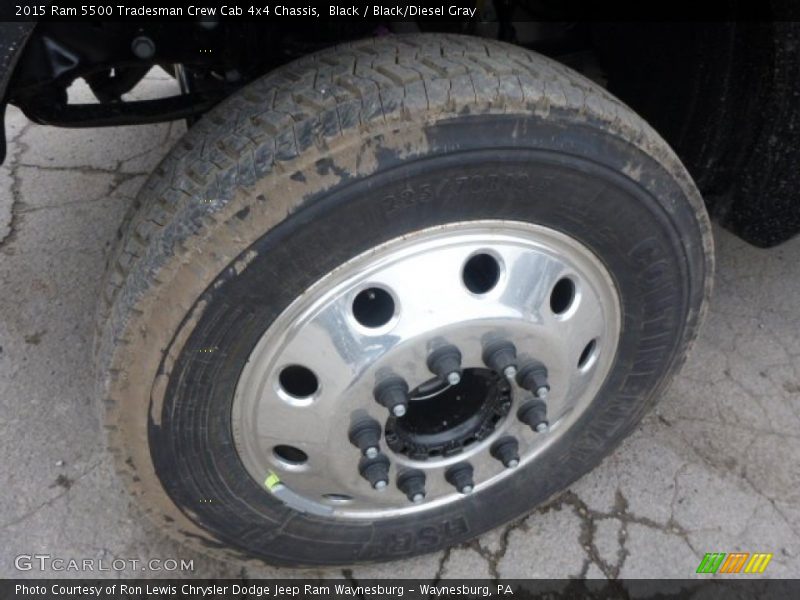 Black / Black/Diesel Gray 2015 Ram 5500 Tradesman Crew Cab 4x4 Chassis