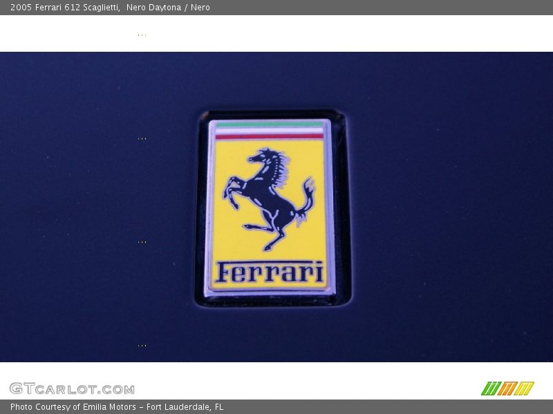 Nero Daytona / Nero 2005 Ferrari 612 Scaglietti