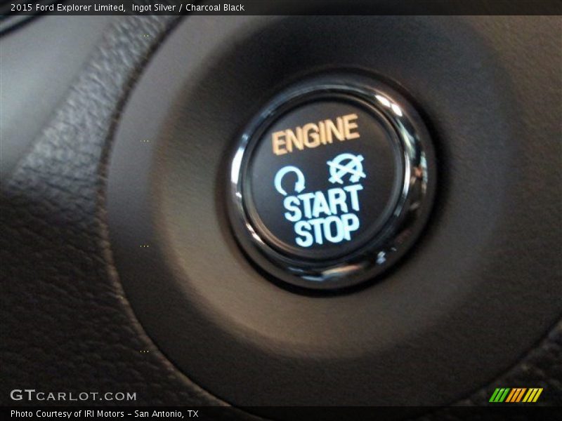 Ingot Silver / Charcoal Black 2015 Ford Explorer Limited